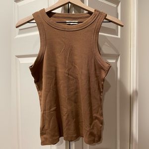 Madewell Brightside Rib Cutaway Tank